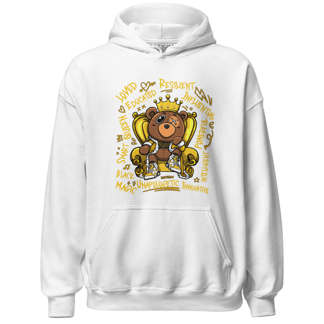 Yellow Ochre 6s Hoodie Match BER Self Definition - NastyJamz
