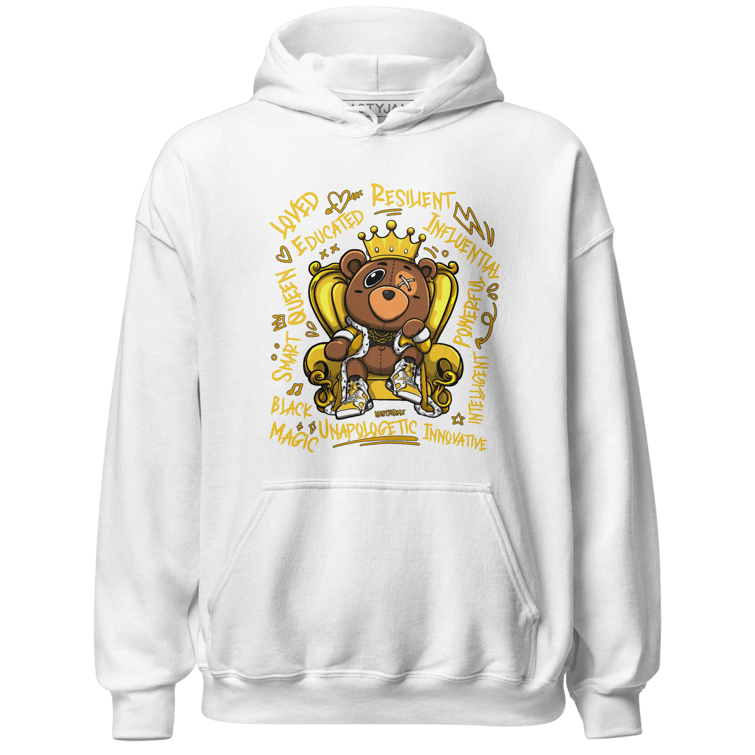 Yellow Ochre 6s Hoodie Match BER Self Definition - NastyJamz