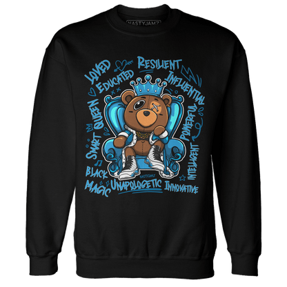 Powder Blue 9s Sweatshirt Match BER Self Definition - NastyJamz