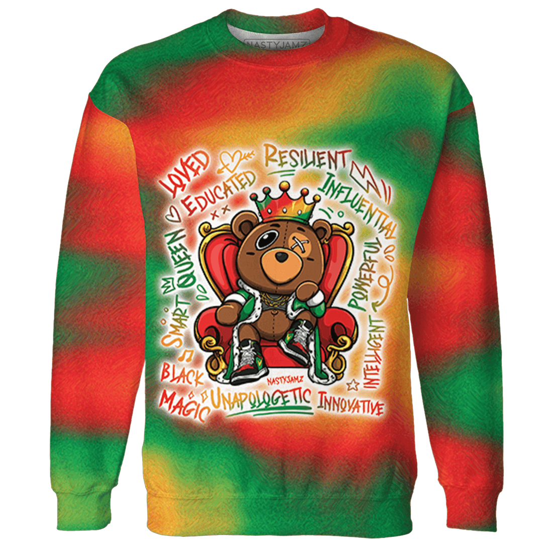 BER Self Definition Juneteenth 3D All-Over Print Sweatshirt - NastyJamz