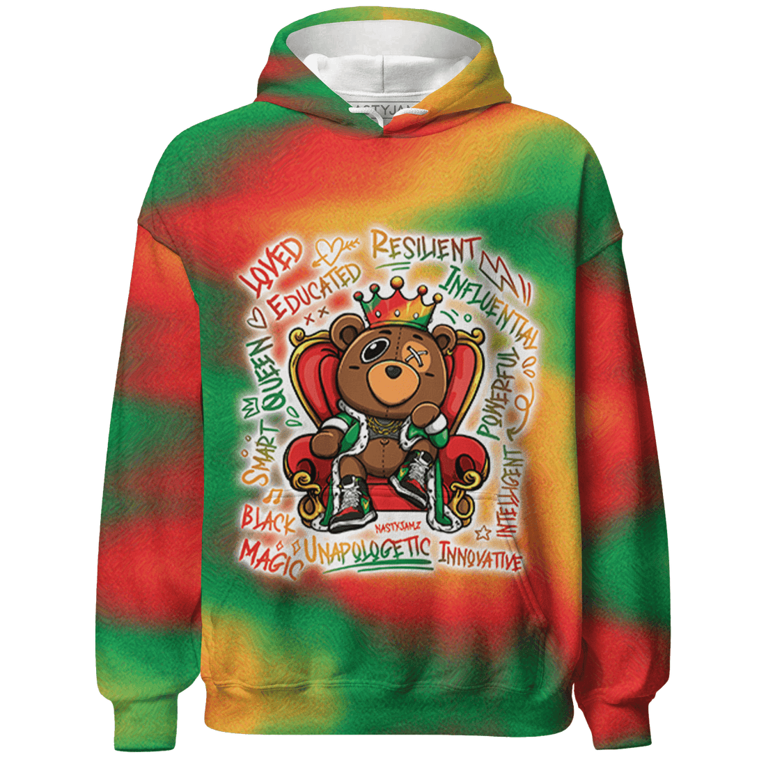 BER Self Definition Juneteenth 3D All-Over Print Hoodie - NastyJamz