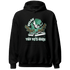High OG Green Glow 1s Hoodie Match BER The DJ Here - NastyJamz