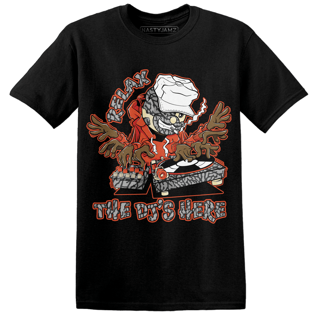 Georgia Peach 3s T Shirt Match BER The DJ Here - NastyJamz