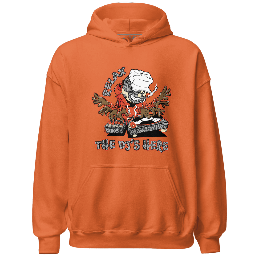 Georgia Peach 3s Hoodie Match BER The DJ Here - NastyJamz