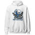Industrial Blue 4s Hoodie Match BER The DJ Here - NastyJamz