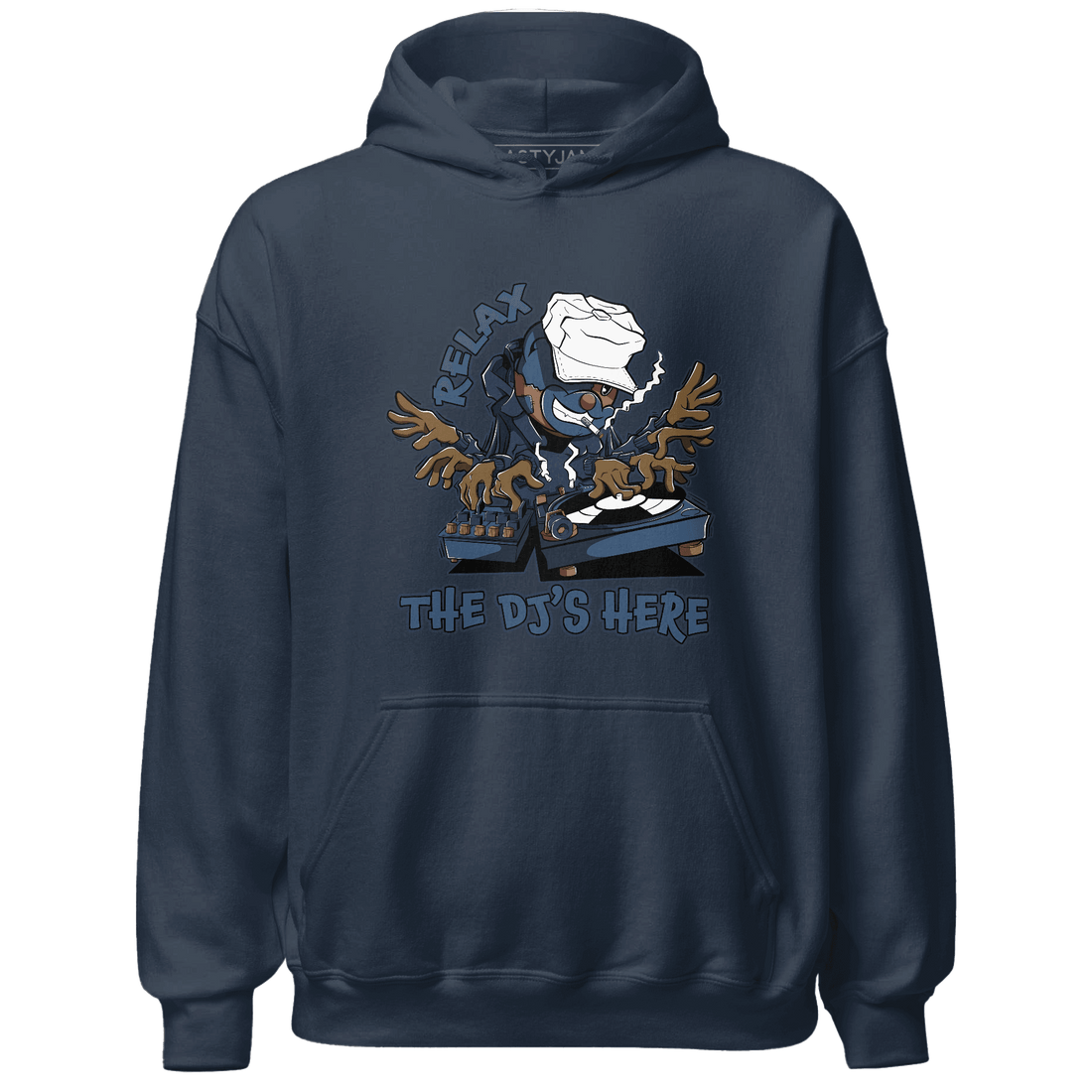 AM 1 86 Jackie Robinson Hoodie Match BER The DJ Here - NastyJamz