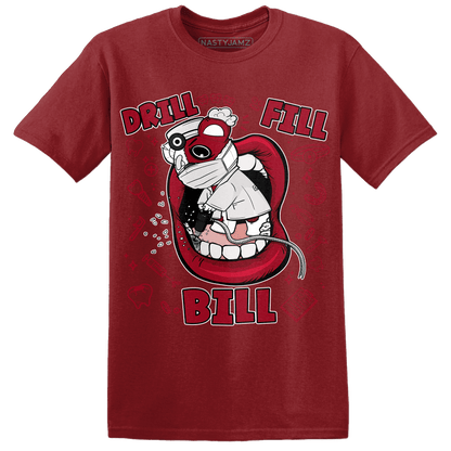 Retro Red Taxi 12s T Shirt Match BER The Dentist - NastyJamz