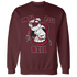 High White Team Red 1s Sweatshirt Match BER The Dentist - NastyJamz
