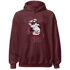 High White Team Red 1s Hoodie Match BER The Dentist - NastyJamz