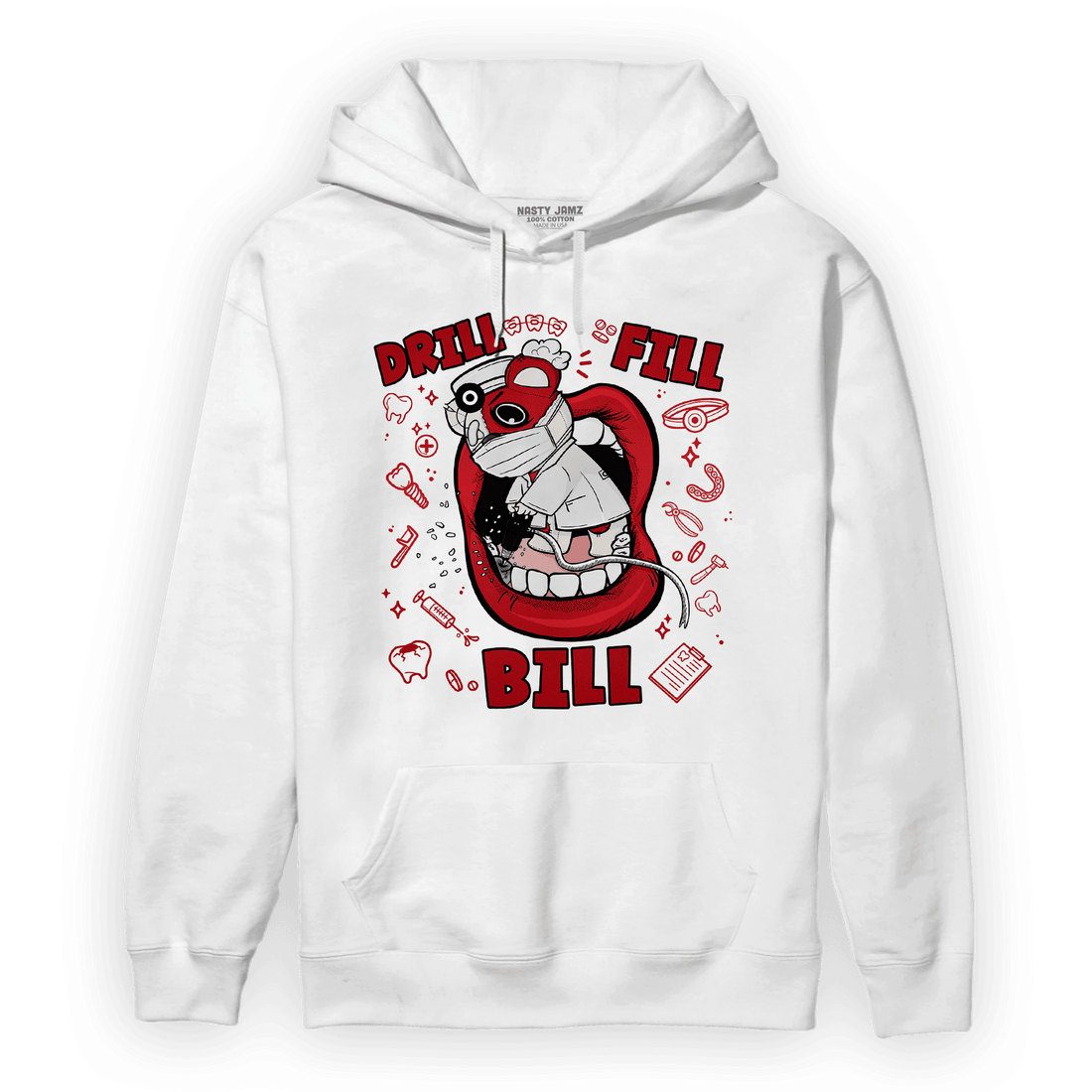 Low OG Trophy Room 1s Hoodie Match BER The Dentist - NastyJamz