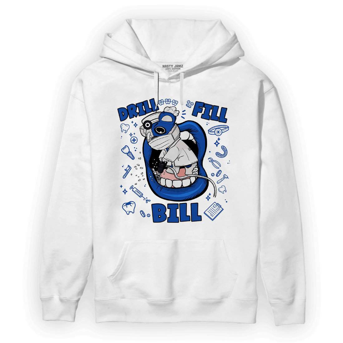 Air Max 1 86 Royal Hoodie Match BER The Dentist - NastyJamz