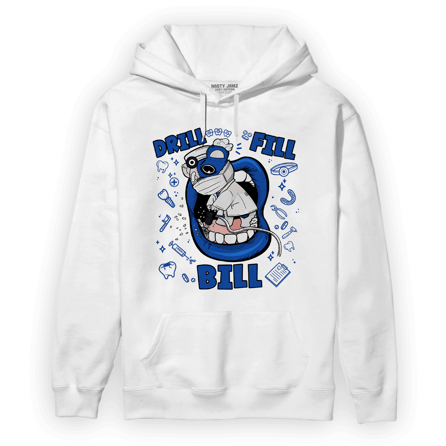 Air Max 1 86 Royal Hoodie Match BER The Dentist - NastyJamz