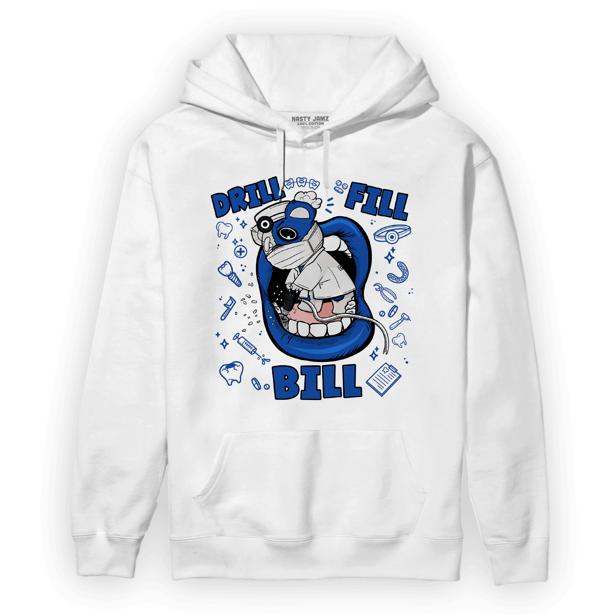 Air Max 1 86 Royal Hoodie Match BER The Dentist - NastyJamz