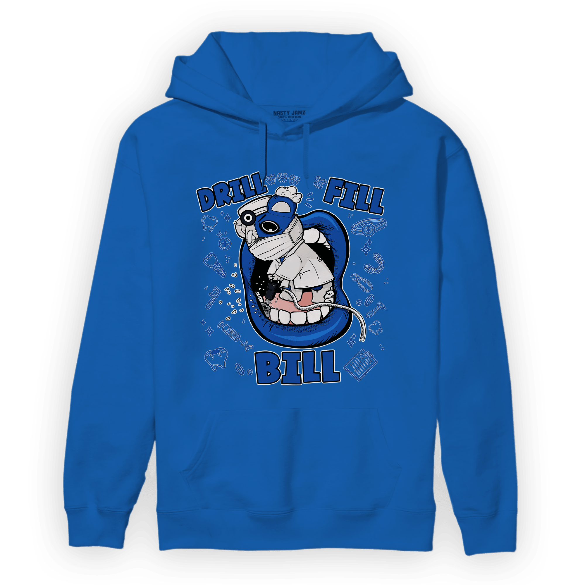 Air Max 1 86 Royal Hoodie Match BER The Dentist - NastyJamz
