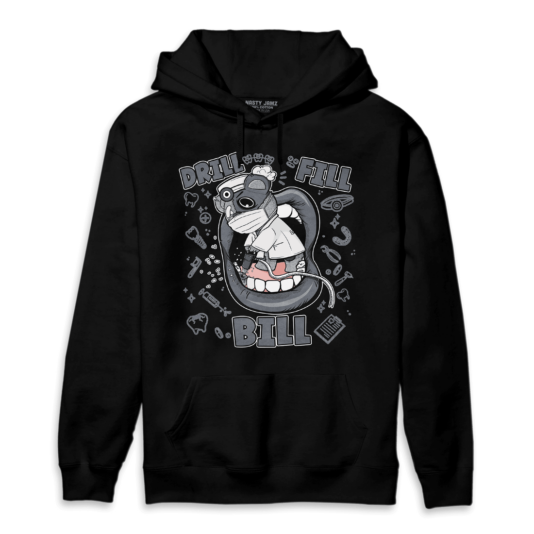 Air Max 90 Iron Grey Hoodie Match BER The Dentist - NastyJamz