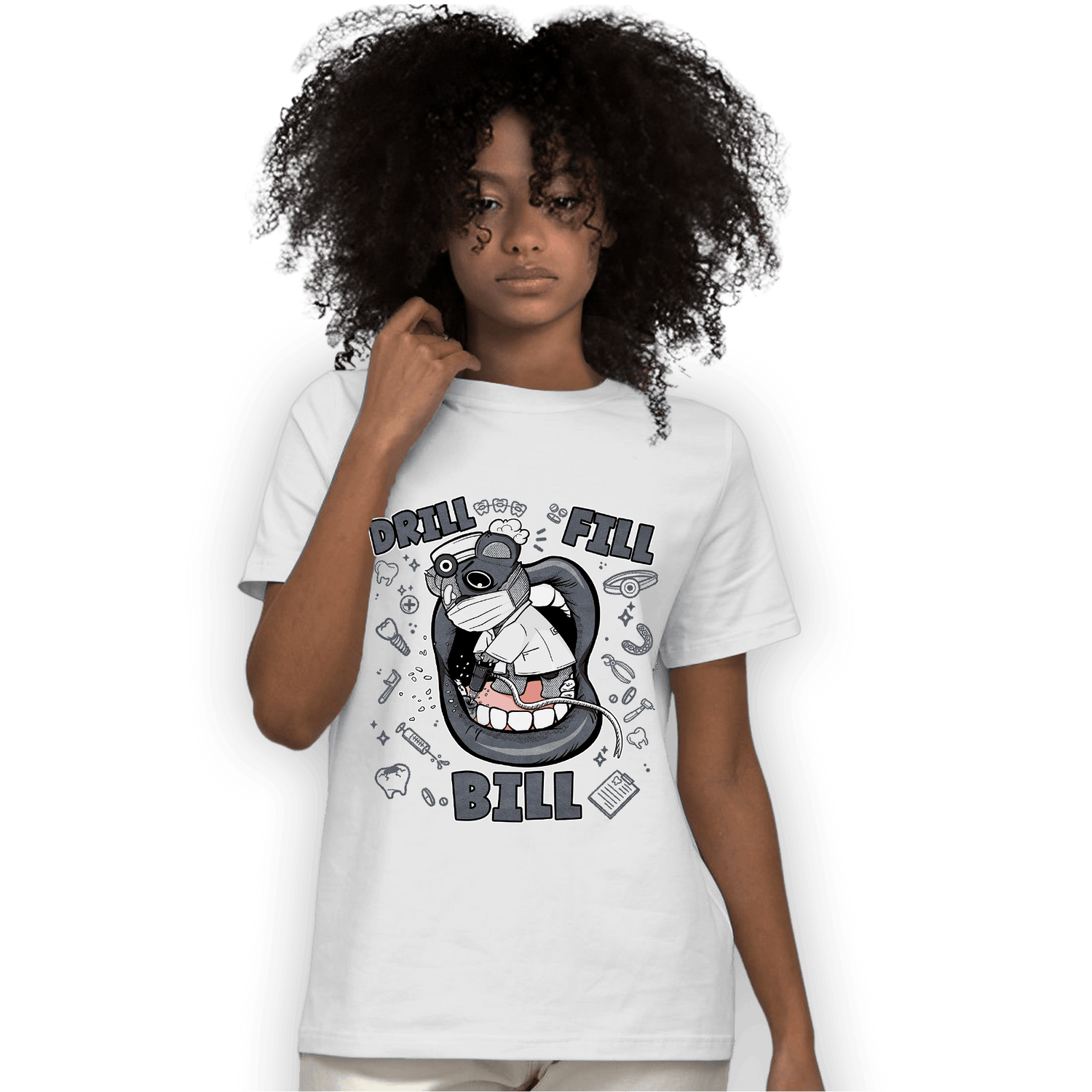 Air Max 90 Iron Grey T Shirt Match BER The Dentist - NastyJamz