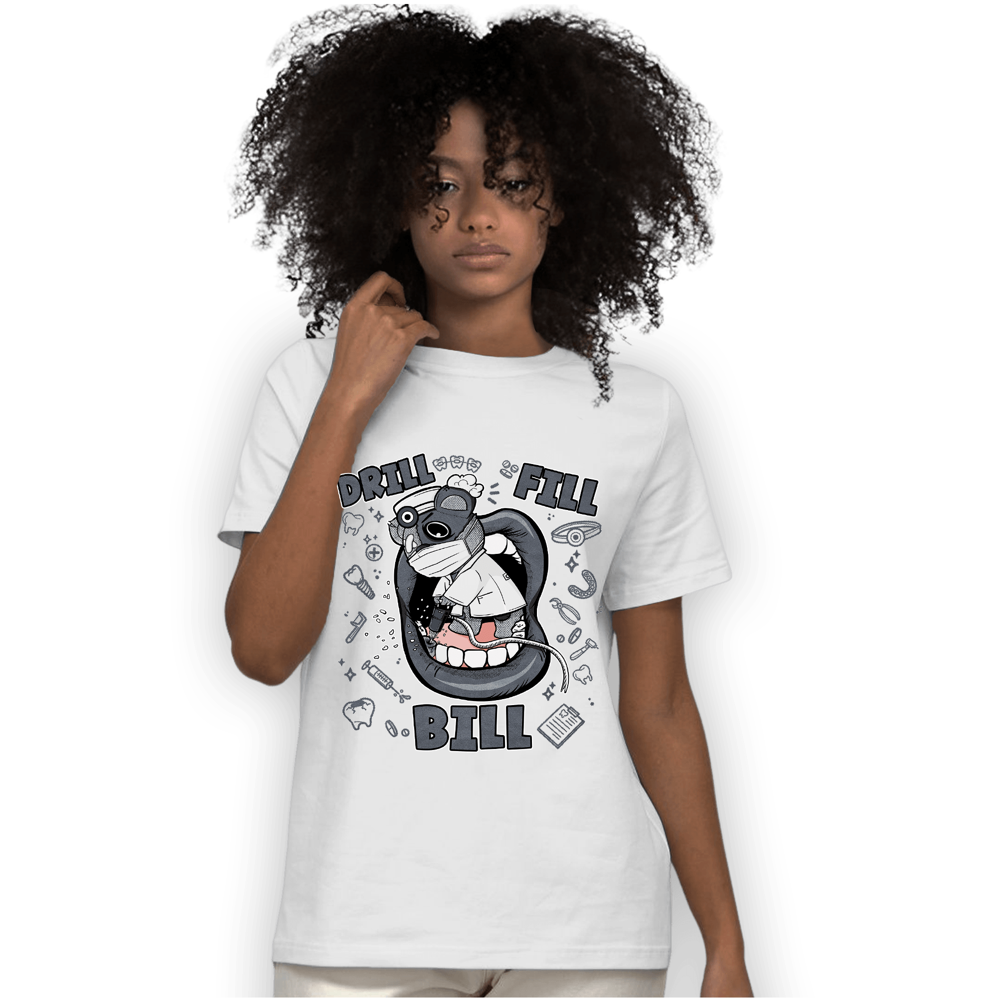 Air Max 90 Iron Grey T Shirt Match BER The Dentist - NastyJamz