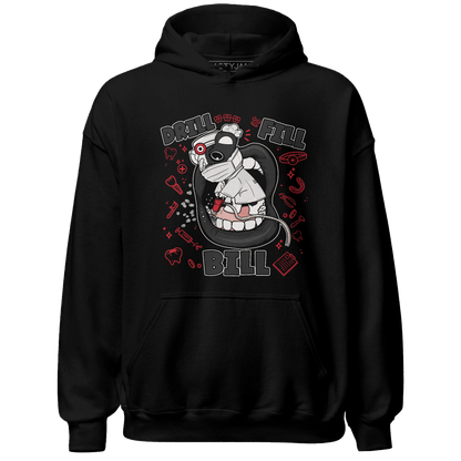 Jumman Jack University Red Hoodie Match BER The Dentist - NastyJamz