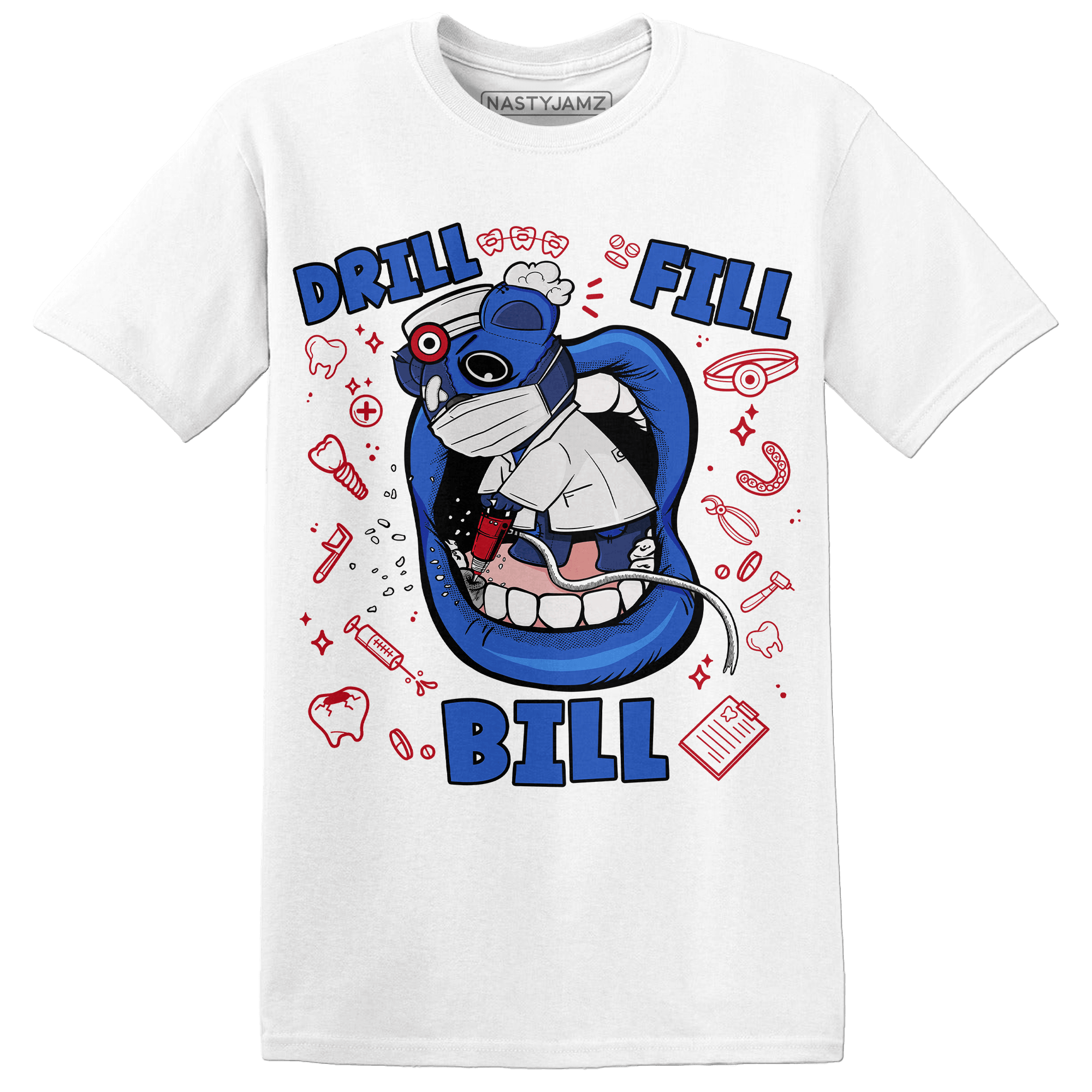 KB 4 Protro Philly T Shirt Match BER The Dentist - NastyJamz