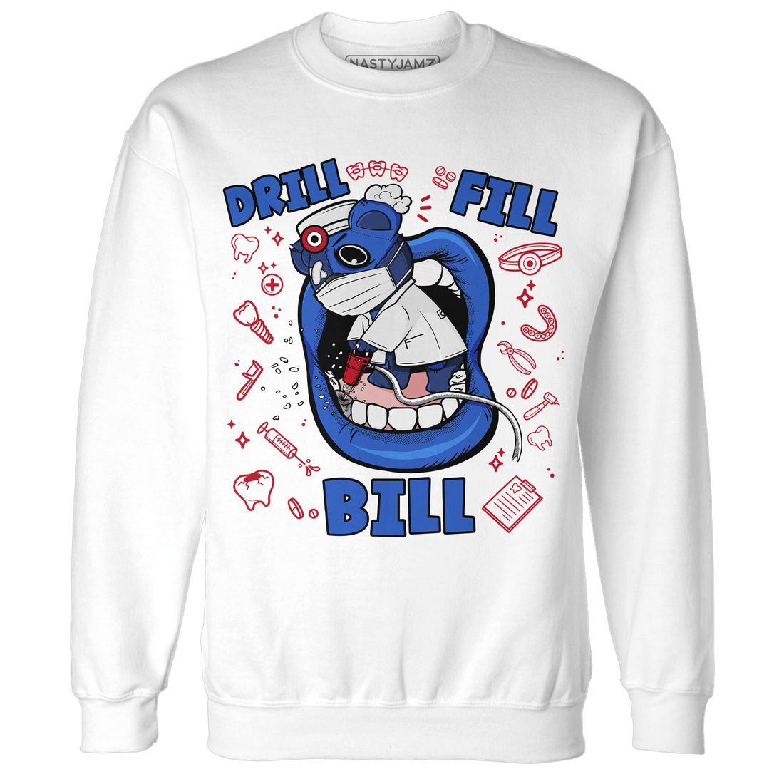 KB 4 Protro Philly Sweatshirt Match BER The Dentist - NastyJamz