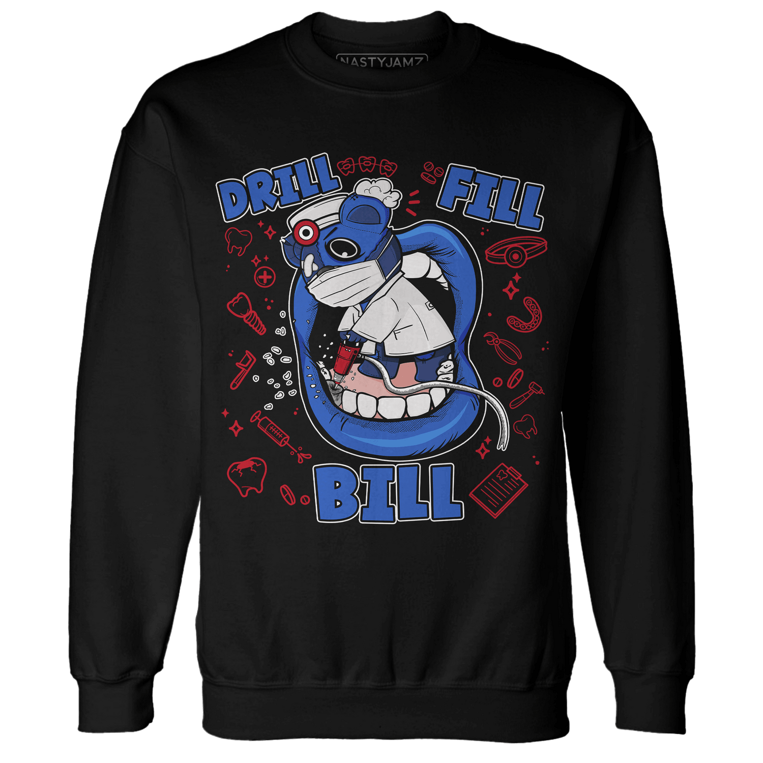 KB 4 Protro Philly Sweatshirt Match BER The Dentist - NastyJamz