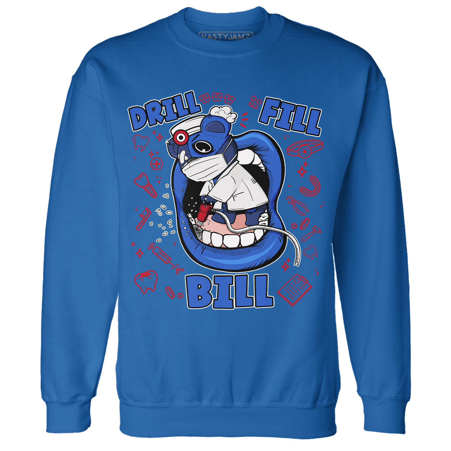 KB 4 Protro Philly Sweatshirt Match BER The Dentist - NastyJamz