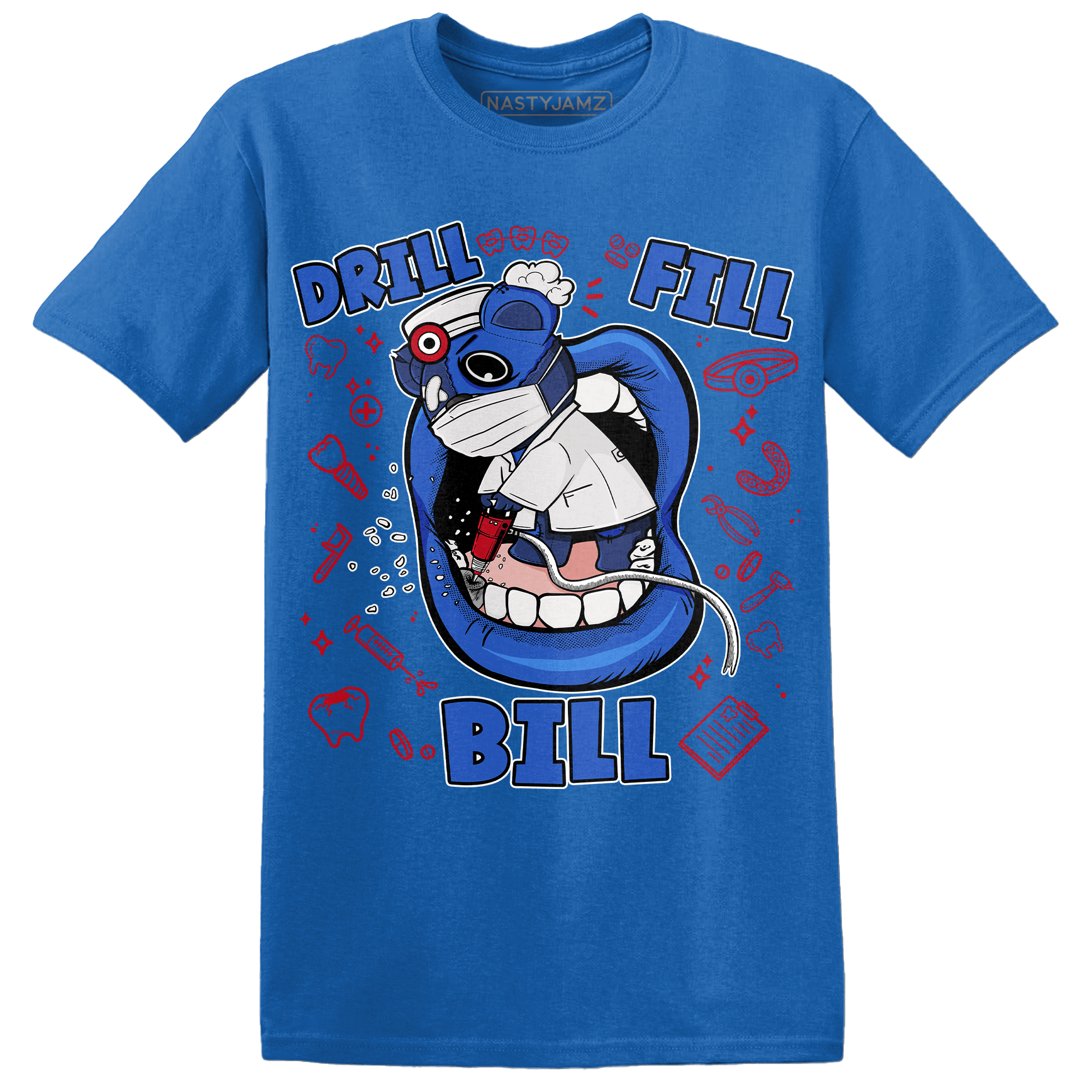 KB 4 Protro Philly T Shirt Match BER The Dentist - NastyJamz