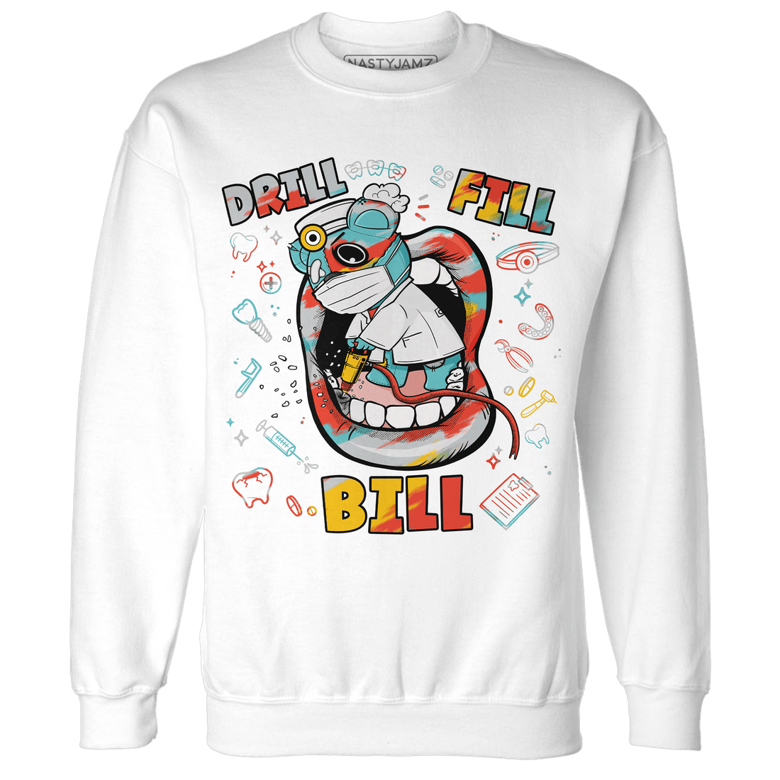 KB 8 Protro Venice Beach Sweatshirt Match BER The Dentist - NastyJamz