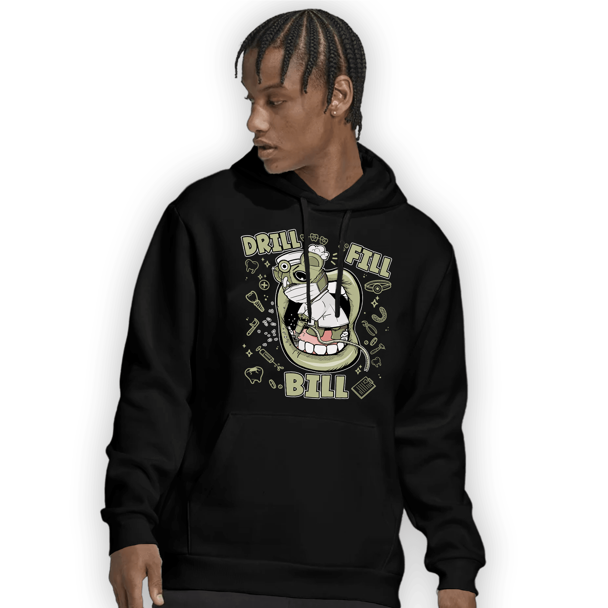 Yeezy Slide Resin Hoodie Match BER The Dentist - NastyJamz