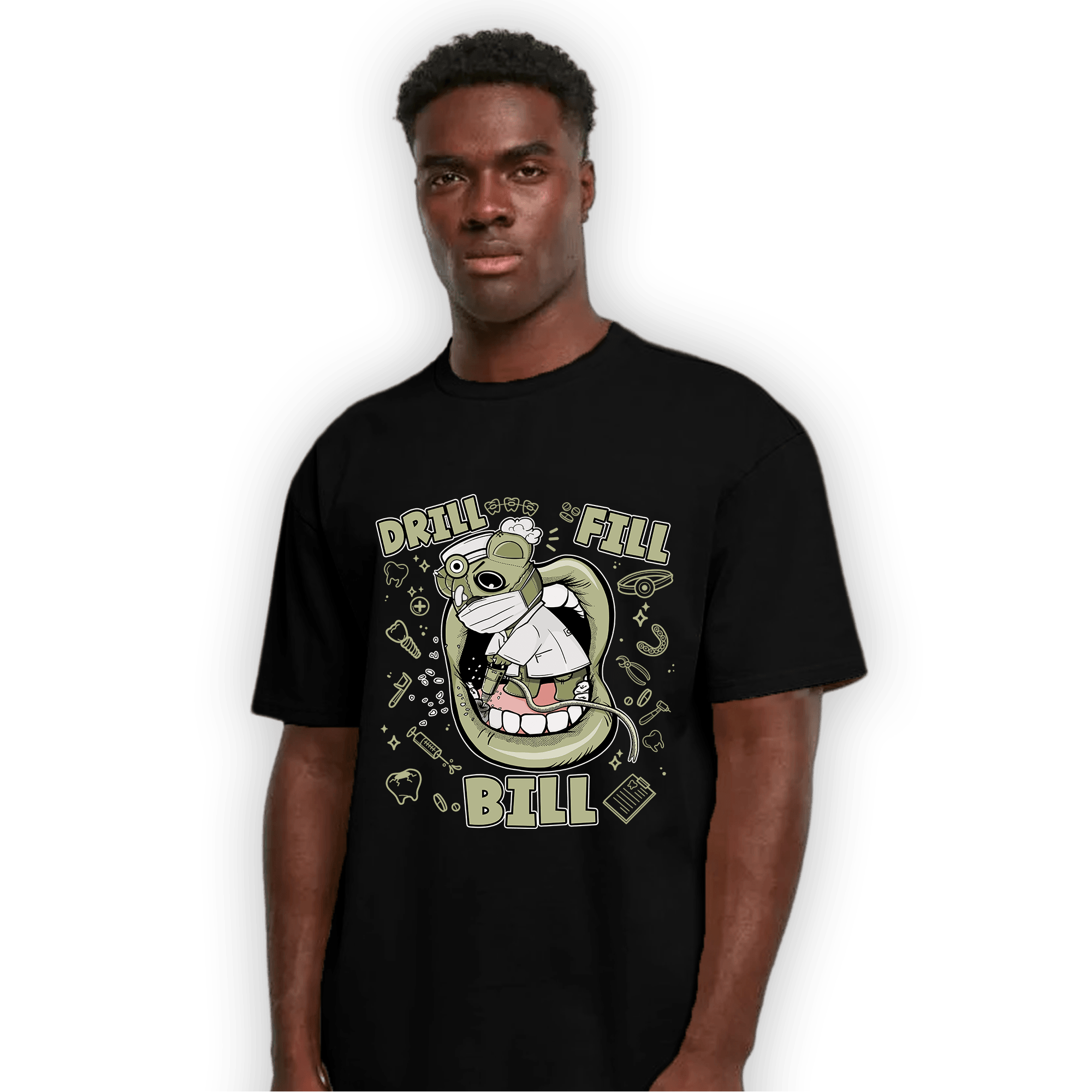 Yeezy Slide Resin T Shirt Match BER The Dentist - NastyJamz