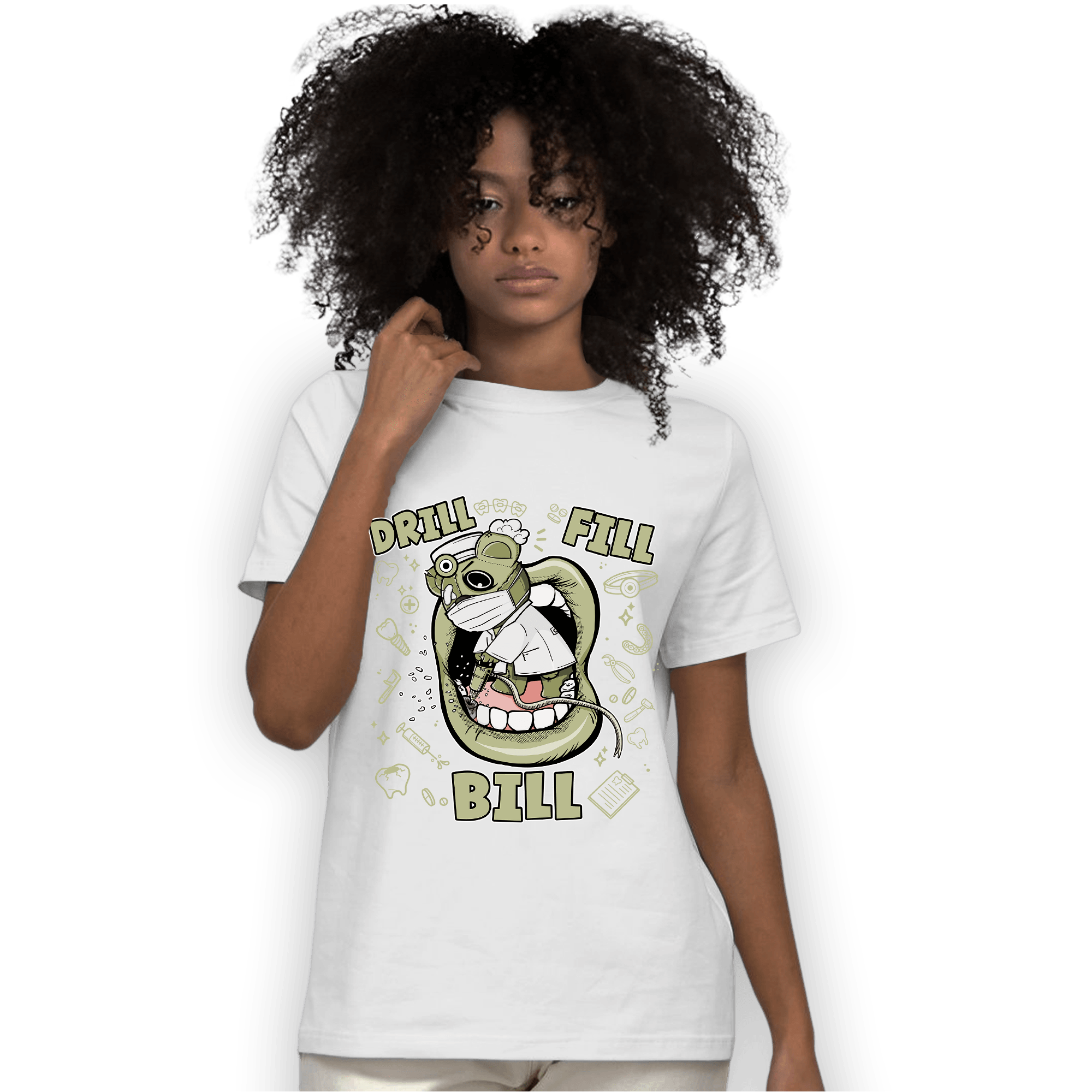 Yeezy Slide Resin T Shirt Match BER The Dentist - NastyJamz