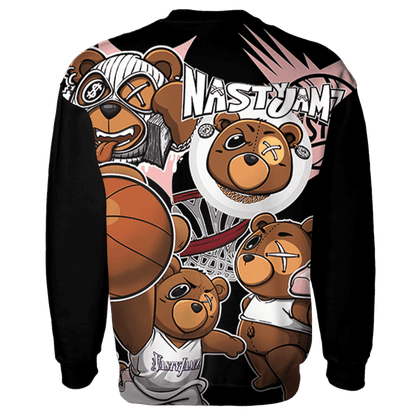 Low Legend Pink 11s Sweatshirt Match BER Wallpapers 3D All-Over Print - NastyJamz