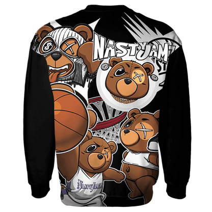Low Space Jamz 11s Sweatshirt Match BER Wallpapers 3D All-Over Print - NastyJamz