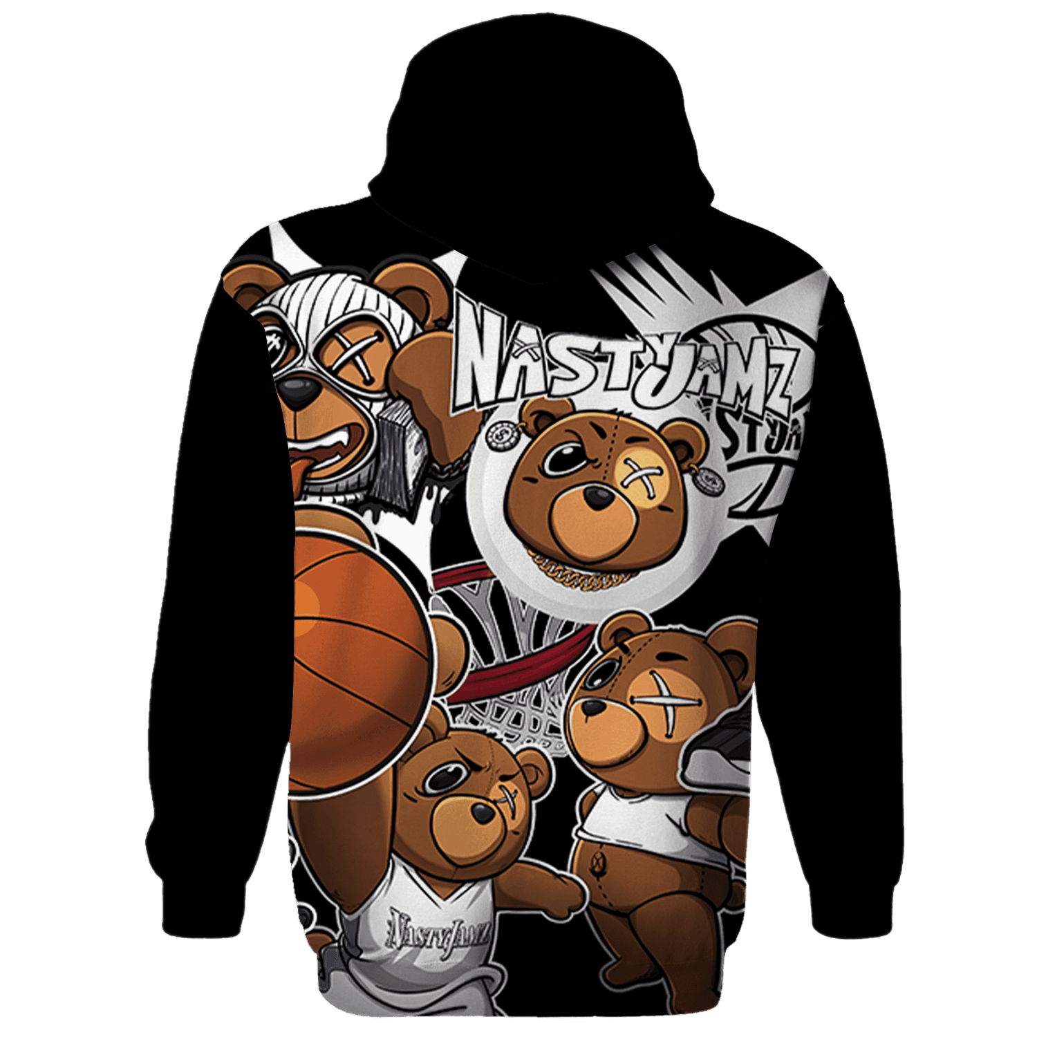 Low Space Jamz 11s Hoodie Match BER Wallpapers 3D All-Over Print - NastyJamz