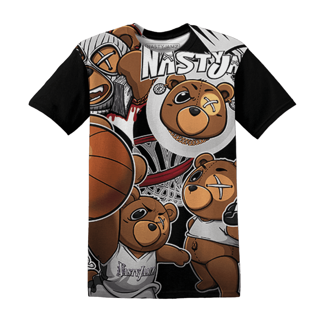 Retro Red Tax 12s T Shirt Match BER Wallpapers 3D All-Over Print - NastyJamz