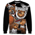 Retro Red Tax 12s Sweatshirt Match BER Wallpapers 3D All-Over Print - NastyJamz