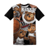 Dune Red 13s T Shirt Match BER Wallpapers 3D All-Over Print - NastyJamz