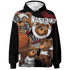 High 85 Metallic Burgundy 1s Hoodie Match BER Wallpapers 3D All-Over Print - NastyJamz