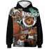 High OG Green Glow 1s Hoodie Match BER Wallpapers 3D All-Over Print - NastyJamz