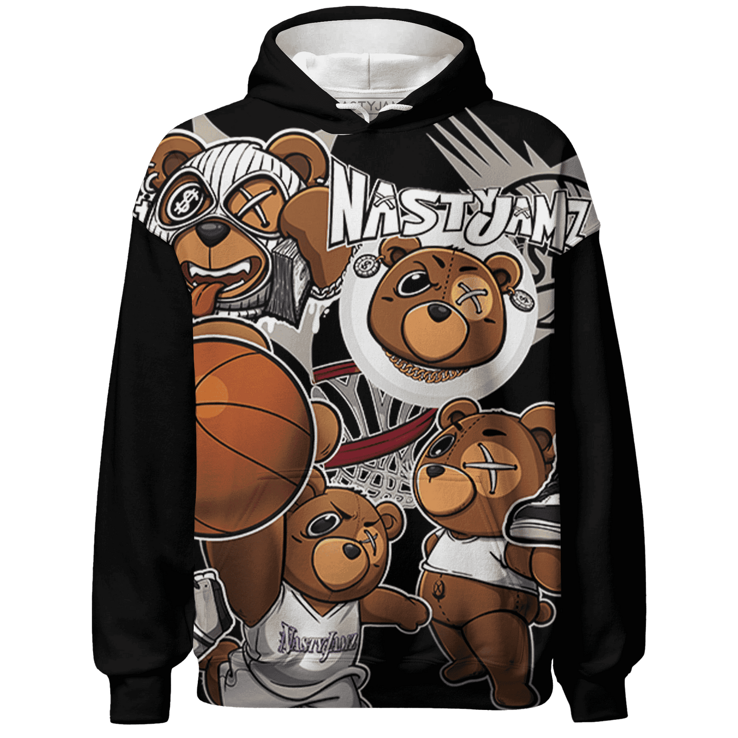 Latte 1s Hoodie Match BER Wallpapers 3D All-Over Print - NastyJamz