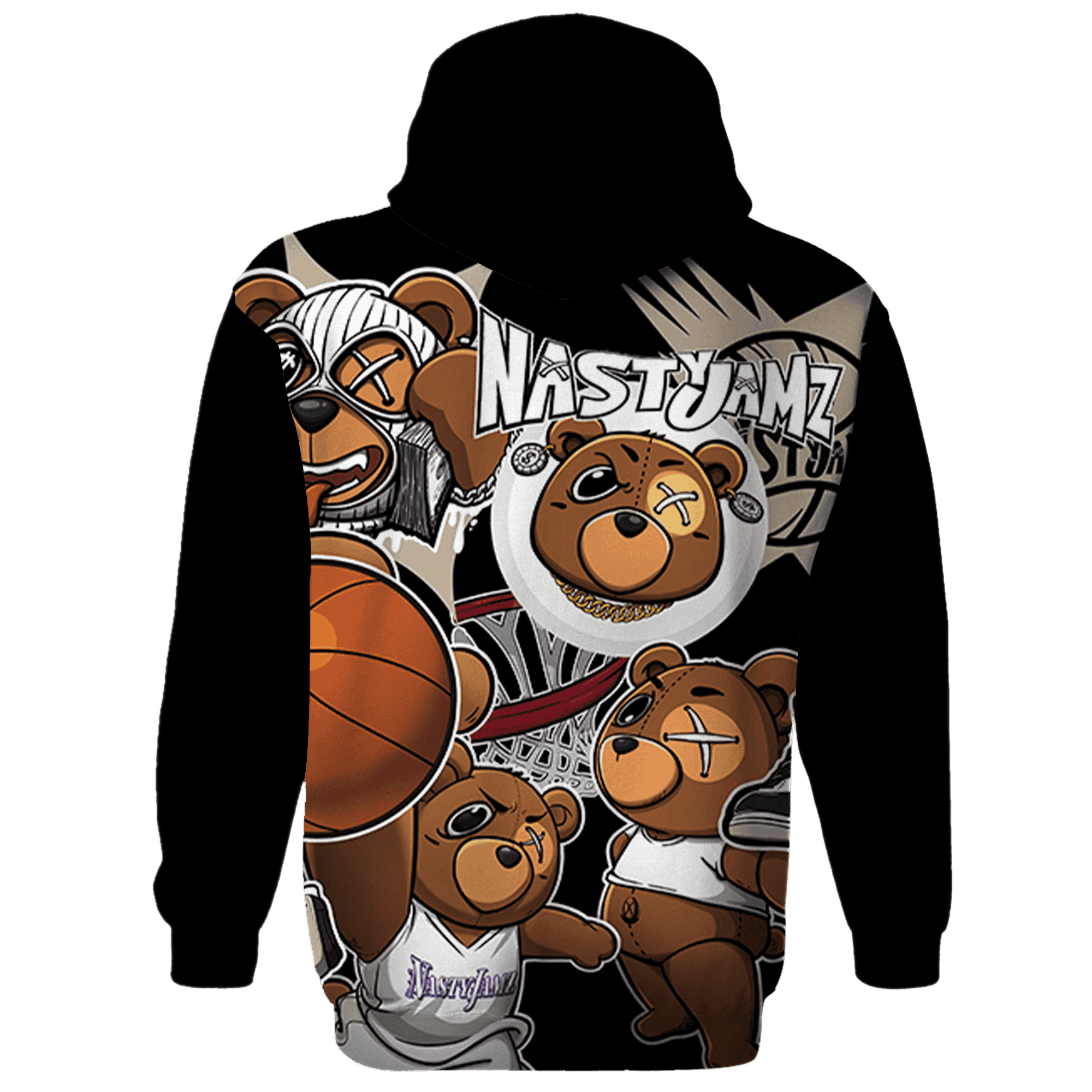 Latte 1s Hoodie Match BER Wallpapers 3D All-Over Print - NastyJamz