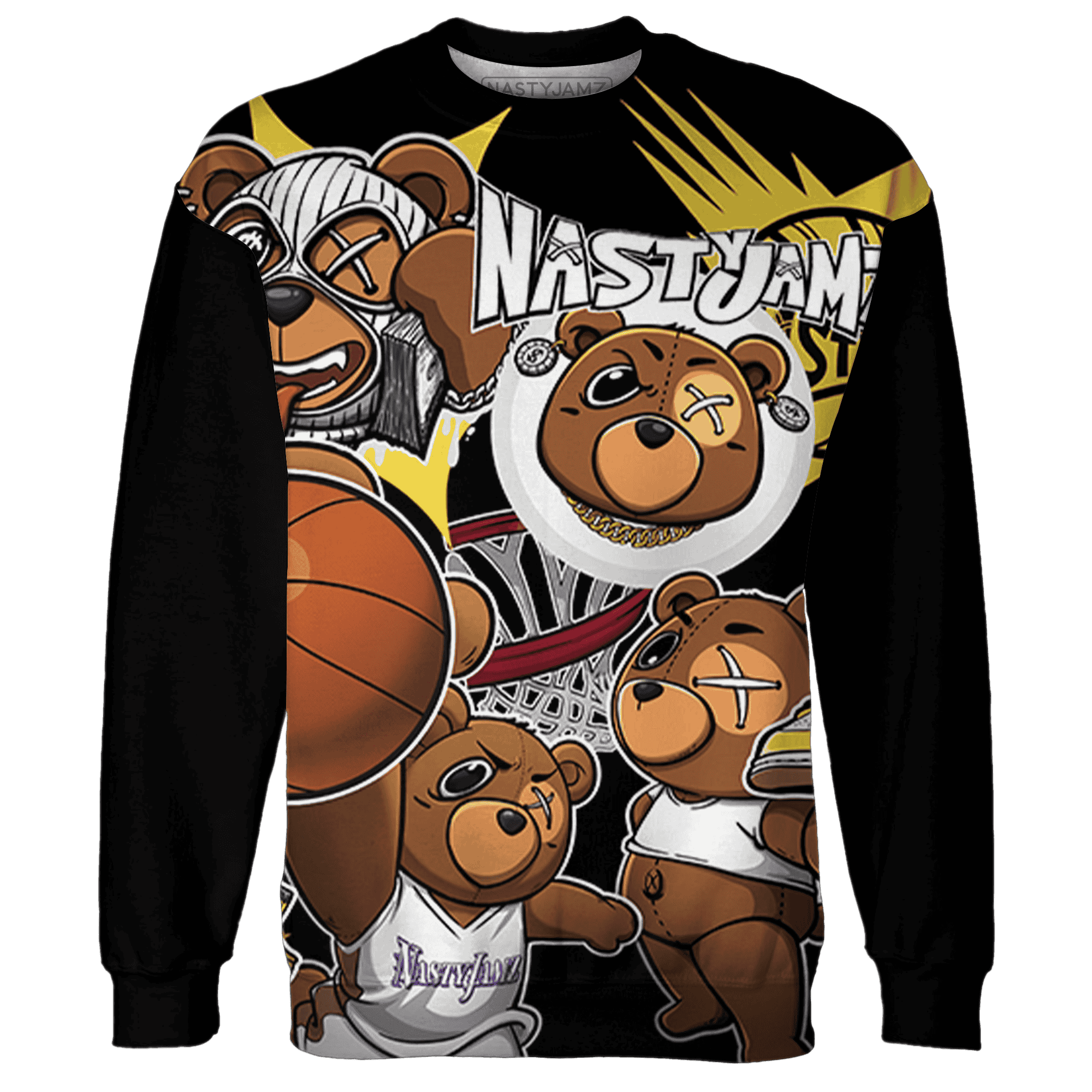 Low OG Canary TVSC 1s Sweatshirt Match BER Wallpapers 3D All-Over Print - NastyJamz
