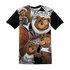 Mid Diffused Blue Grey 1s T Shirt Match BER Wallpapers 3D All-Over Print - NastyJamz