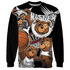 Mid Diffused Blue Grey 1s Sweatshirt Match BER Wallpapers 3D All-Over Print - NastyJamz