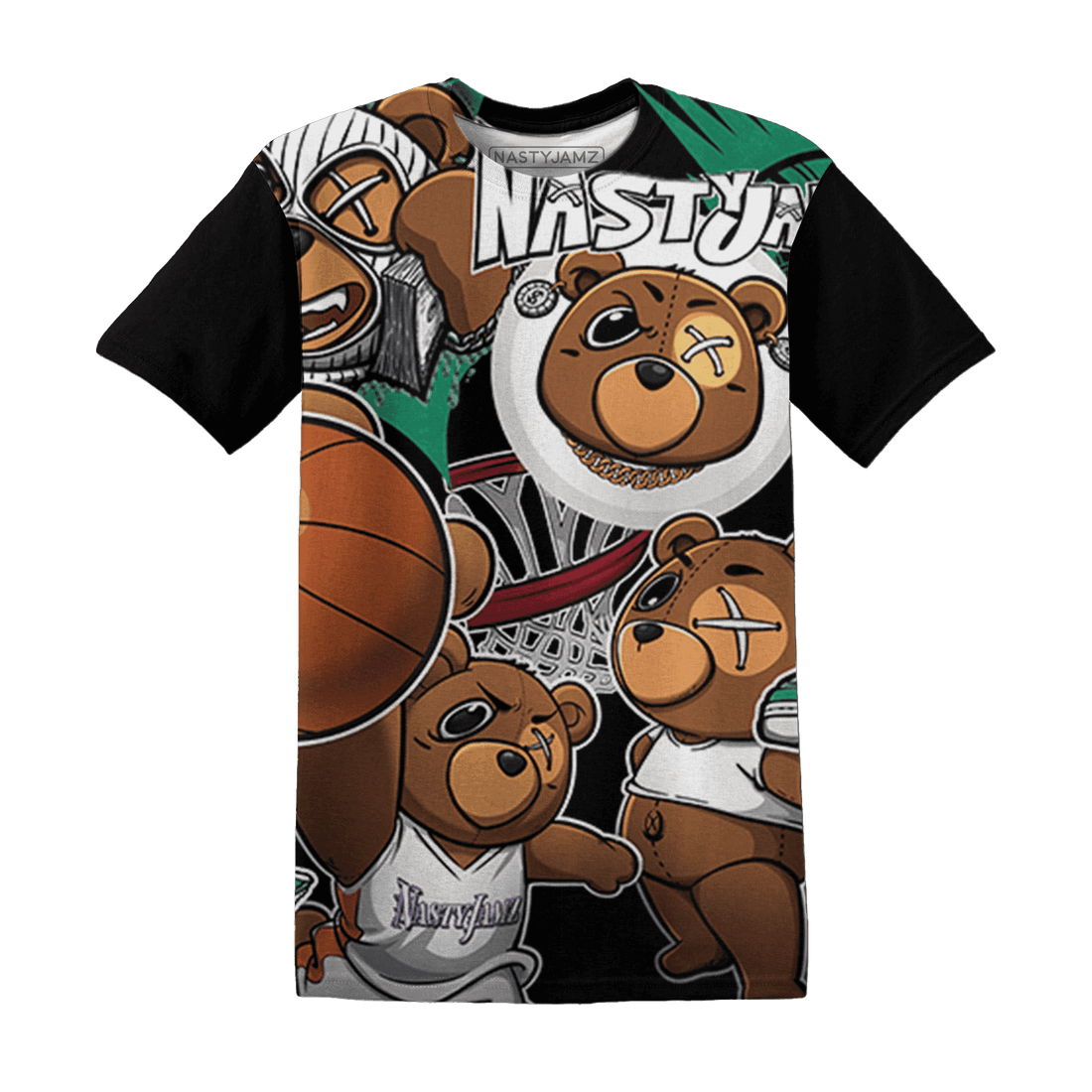 Nina CN Abney 3s T Shirt Match BER Wallpapers 3D All-Over Print - NastyJamz