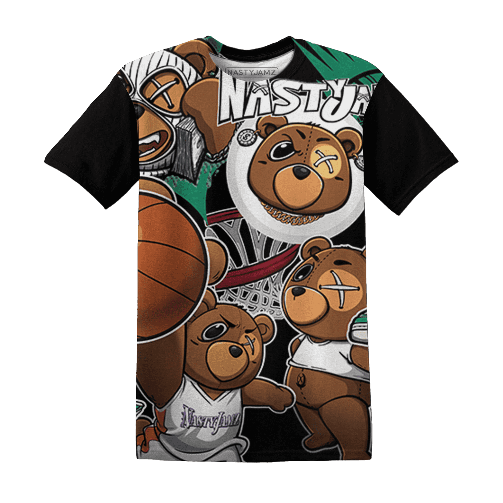 Nina CN Abney 3s T Shirt Match BER Wallpapers 3D All-Over Print - NastyJamz