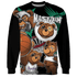 Nina CN Abney 3s Sweatshirt Match BER Wallpapers 3D All-Over Print - NastyJamz