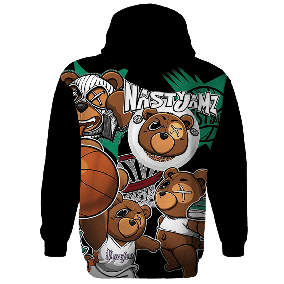 Nina CN Abney 3s Hoodie Match BER Wallpapers 3D All-Over Print - NastyJamz