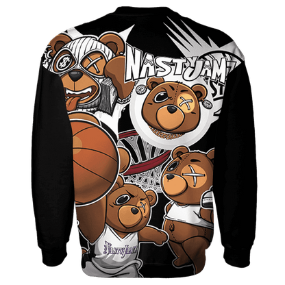 SE Sail 5s Sweatshirt Match BER Wallpapers 3D All-Over Print - NastyJamz