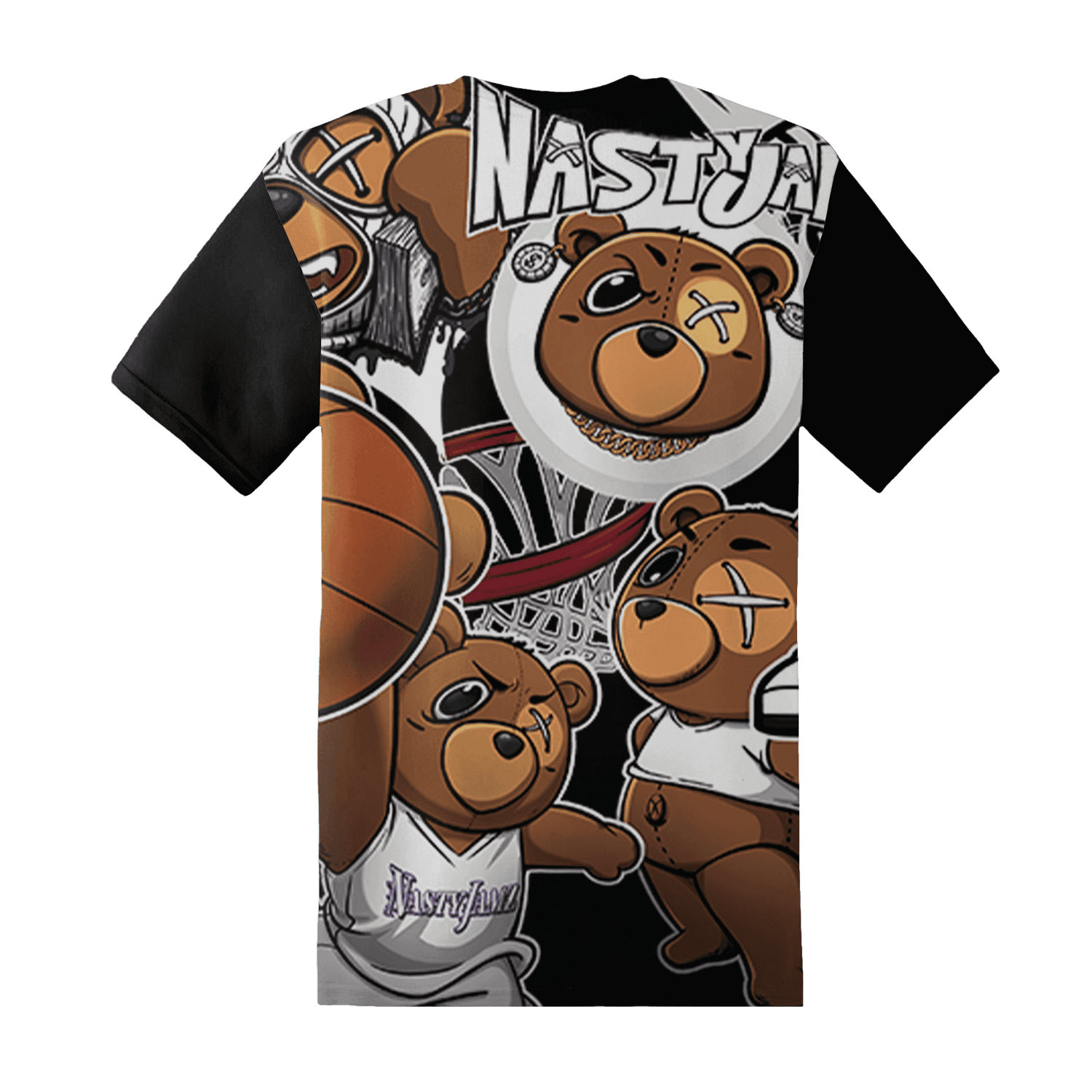 Reverse Oreo 6s T Shirt Match BER Wallpapers 3D All-Over Print - NastyJamz